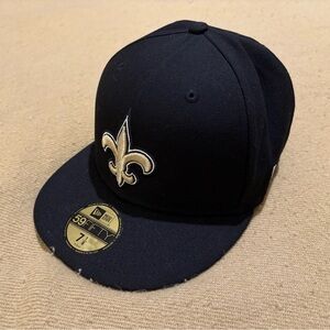 New Era Black and Gold New Orleans Saints 59FIFTY Fitted cap